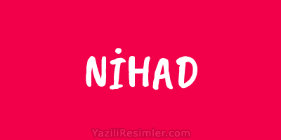 NİHAD