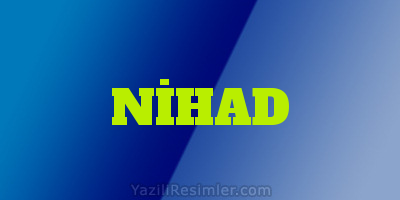 NİHAD