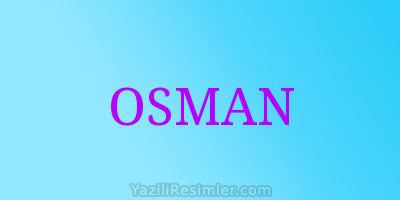 OSMAN