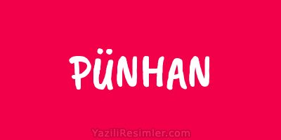 PÜNHAN