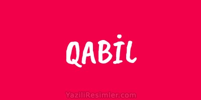 QABİL