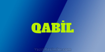 QABİL