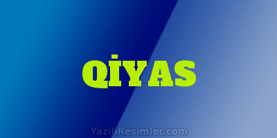 QİYAS