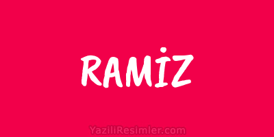 RAMİZ