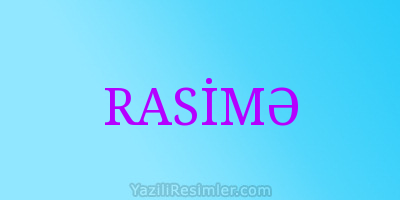 RASİMƏ