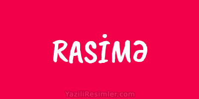 RASİMƏ