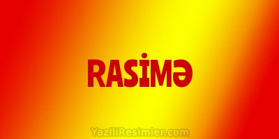 RASİMƏ