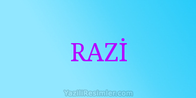 RAZİ