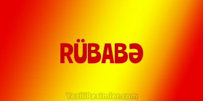 RÜBABƏ