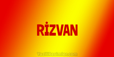 RİZVAN