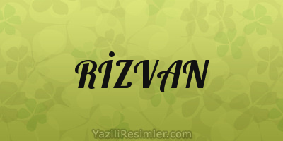 RİZVAN