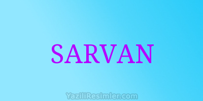 SARVAN