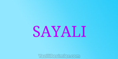 SAYALI