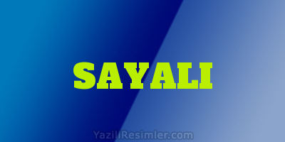 SAYALI