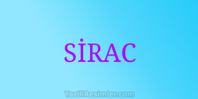 SİRAC