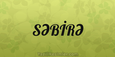 SƏBİRƏ