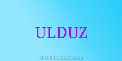 ULDUZ