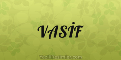 VASİF