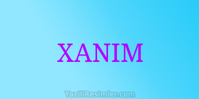 XANIM