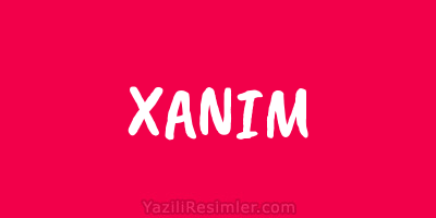 XANIM