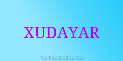 XUDAYAR