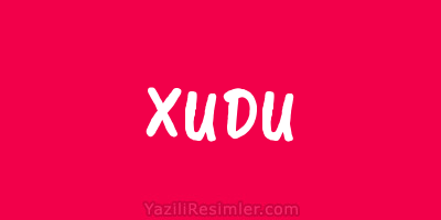 XUDU