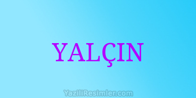 YALÇIN