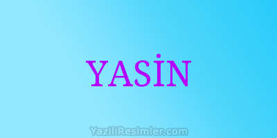 YASİN