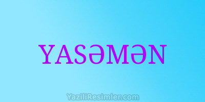 YASƏMƏN