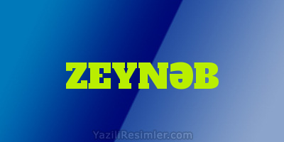 ZEYNƏB