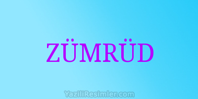 ZÜMRÜD