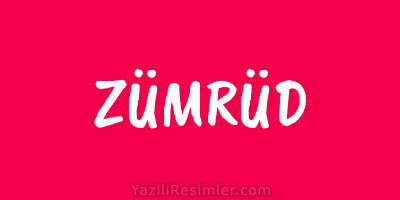 ZÜMRÜD