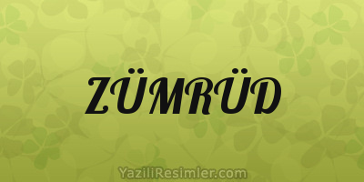 ZÜMRÜD