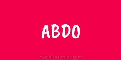 ABDO