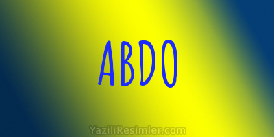 ABDO