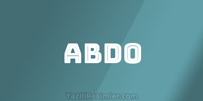 ABDO