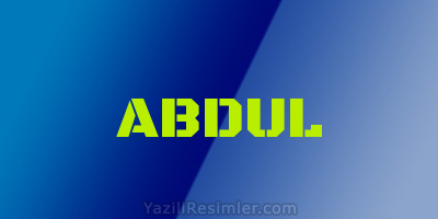 ABDUL