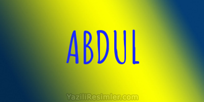 ABDUL