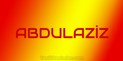 ABDULAZİZ