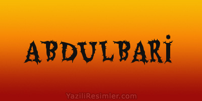 ABDULBARİ