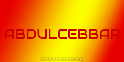 ABDULCEBBAR