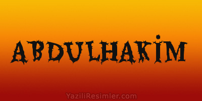 ABDULHAKİM