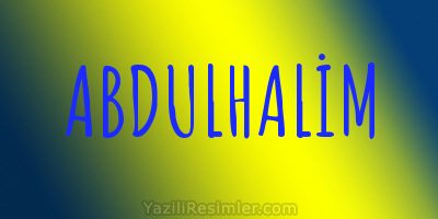 ABDULHALİM