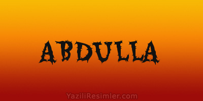 ABDULLA