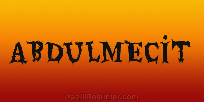 ABDULMECİT