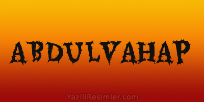 ABDULVAHAP