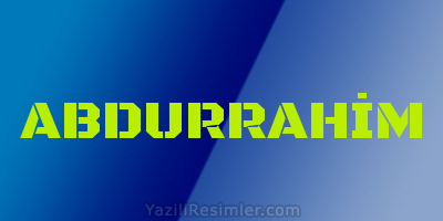 ABDURRAHİM