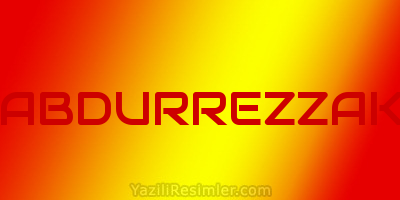 ABDURREZZAK