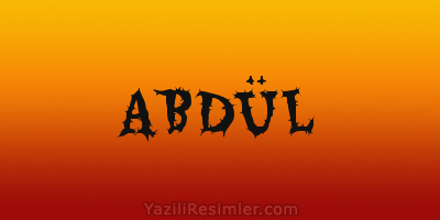 ABDÜL