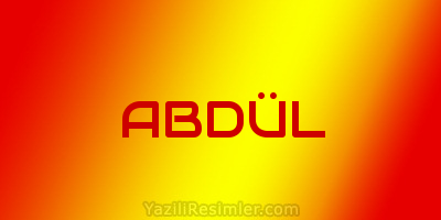 ABDÜL